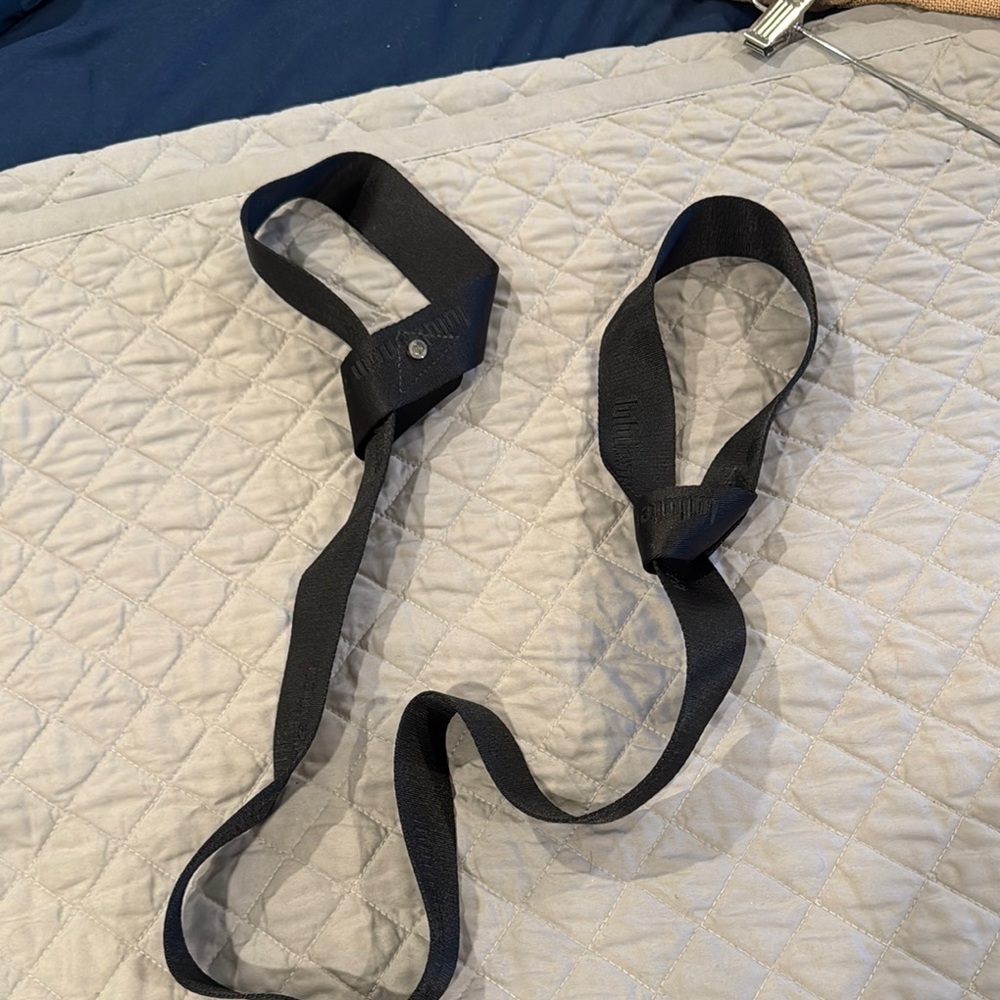 lululemon athletica Black Stretch Strap